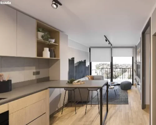 Living comedor proyecto entrega futura en la Florida
