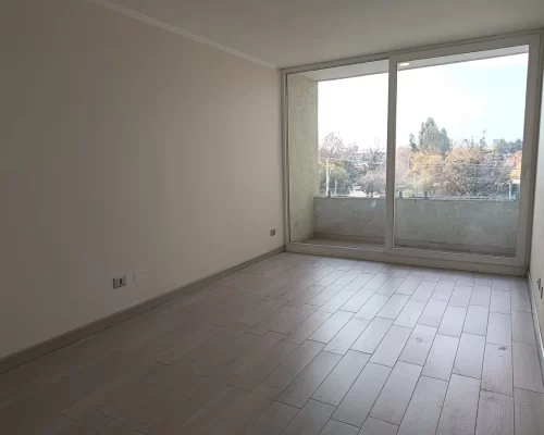Livng comedor mirada balcon venta con bono pie en Macul vende Mideparatmento.cl