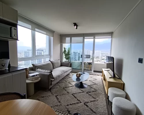 Living comedor vista balcon venta con bono pie y tasa rebajada