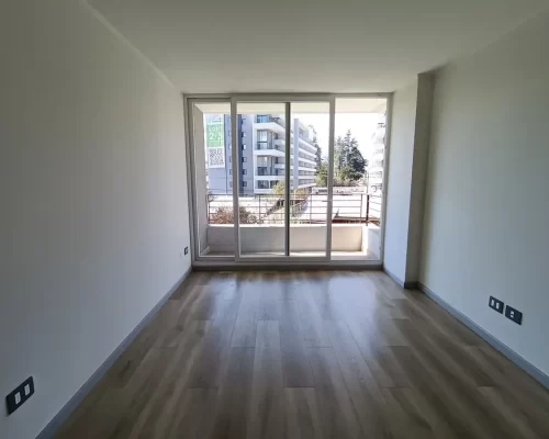 Living comedor vista Balcon departamento en venta La Florida