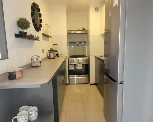 Cocina con muebles a la medida gran espacio