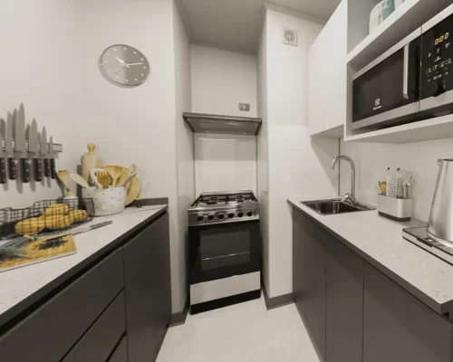 Cocina amoblada