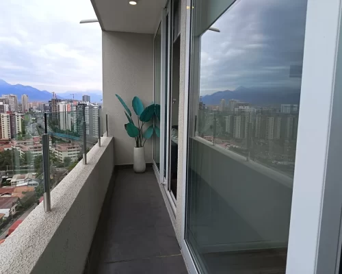 Balcon departamneto La Florida metro Mirador bono pie