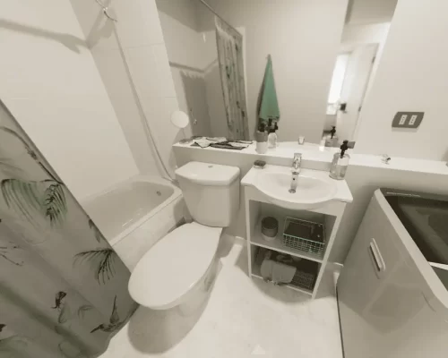 Baño conexión lavadora