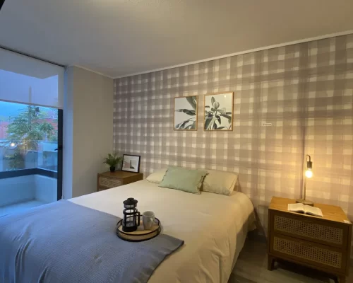 Domitorio principal Departamento 2d2b 54 m2 entrega en La Florida entrega inmediata bono pie 15%
