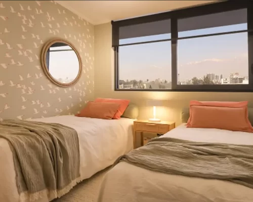 Segundo dormitorio gran espacio venta en Providencia bono pie
