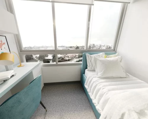 Segundo dormitorio con espacio para 2 camas