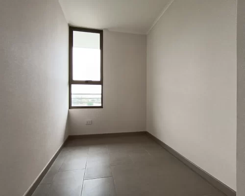 Segundo dormitorio visya ventanal departamentos con bono pie