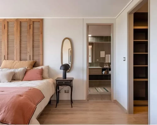 Tercer dormitorio Departamento 3dormitorios 4 baños Reñaca venta con bono pie enttrega inmediata