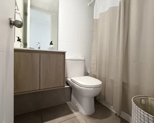 Segundo baño venta departamento bono pie La Florida metro Mirador