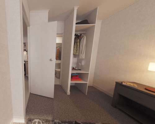 6) Closet segundo Dormitorio