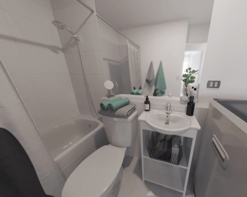 9) Baño