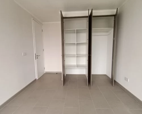Closet dormitorio principal departamentos con bono pie